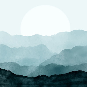 Evening Moon by Kyrie