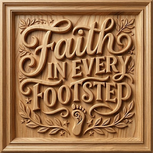 Faith In Every Footstep by Chaz Landry