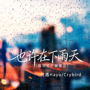 也许在下雨天 (眼泪才不被看见) by 何遇Hayu, Crybird
