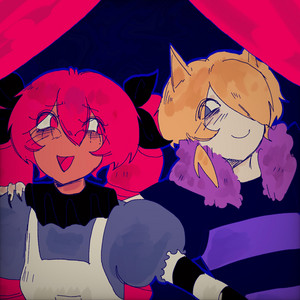 Alice's Stage Show by 4M-P, narukka, Kasane Teto, Kagamine Len