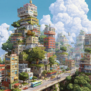 Pewter City by Liora Senn