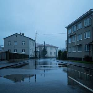 bajo la lluvia del barrio by Ranvan01