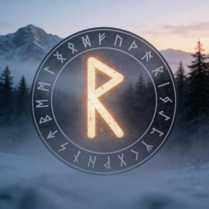 Raidho (Rune of the Journey) by ELDRHEIM, Rune & Rosette