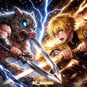 Maske gegen Donner (Ino vs Zen) by Ki_music