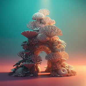 Coral Jungle by Tesserion