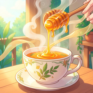 Honey in my Throat by Cup of Tea