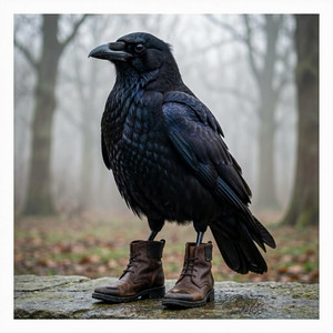 Boots On Crow by La Mole