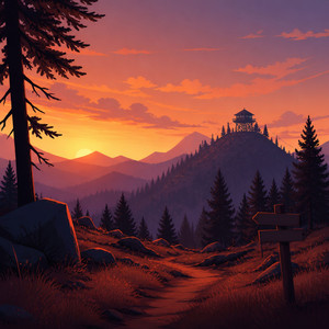 Golden Dusk by George Gothier