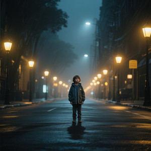 Streetlight Child by BUDI CAHYONO NP3