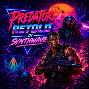Get to the Choppa (Predator Retold in Synthwave) by Synthwave Theater