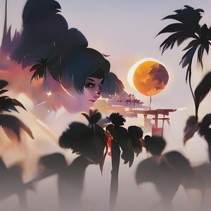 Fading Dreams in Lunar Hues