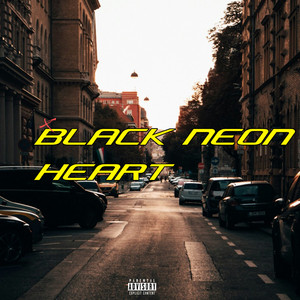 BLACK NEON HEART by VYRONEX