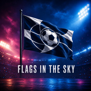 Flags in the sky by Joyce and Aiden