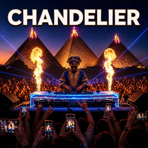 Chandelier - Afro House by Afrynthe Vora