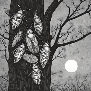cicadas by bedroom noise, Stitch Rox