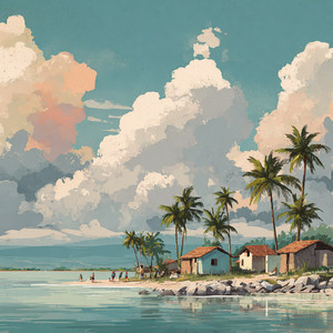 Warm Horizon Trails by Adriello
