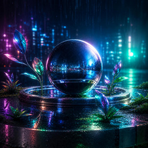 Wet Street Halos by Novarien Jr