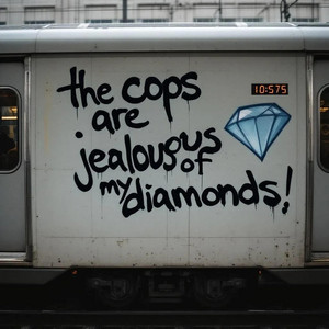 The Cops are Jealous of My Diamonds by Siggy RettS