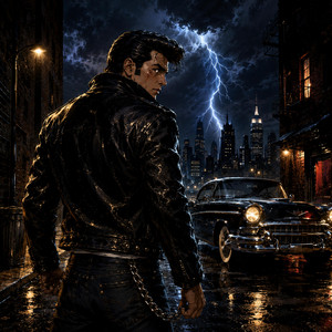 Danger walking by Voltage vault rock 'n' roll music