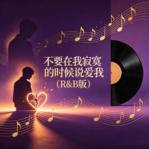 不要在我寂寞的时候说爱我（R&B版） by 墨轨