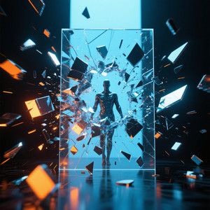 Breaking Through the Glass by BRIYAN VEGA PRIATAMA