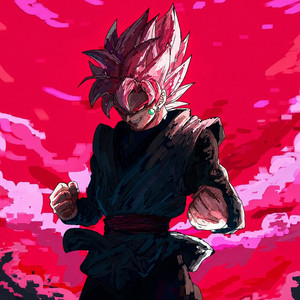 Goku Black Super Saiyan Rose (Dragon Ball Super) - Trap Version by Bakrou