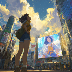 Soft Glare City by Kudasai