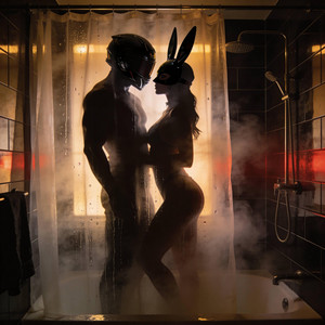 Shower Time by The Glowstick, DommeBunny