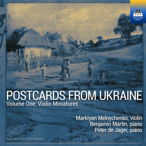 Обкладинка: 3 Kolomyiky (Arr. for Violin & Piano by Heorhiy Kazakov): No. 3, Allegro grazioso