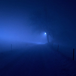 goodnight by empty street