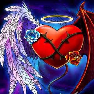 Devils was once a angel by M.Hogstad