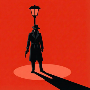 Crimson Lights on Wet Asphalt by Pink Panther's Lounge