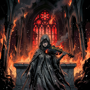Violin Metal: Black Cathedral by Smoke-Oh