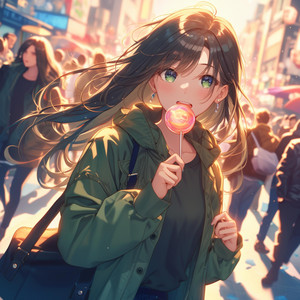 Nightcore Girl - Michi Teyu Ku (Overflowing) [nightcore]