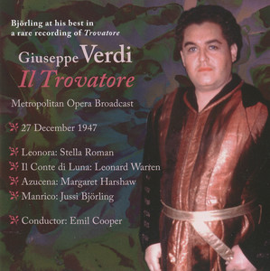 Verdi: Il trovatore (Metropolitan Opera Broadcast)