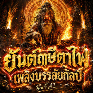 ยันต์ฤๅษีตาไฟ (เพลิงบรรลัยกัลป์) by อินดี้ AI