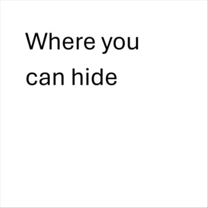 Where You Can Hide (Live)