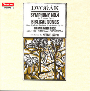 Symphony no. 4 / Biblical Songs cover
