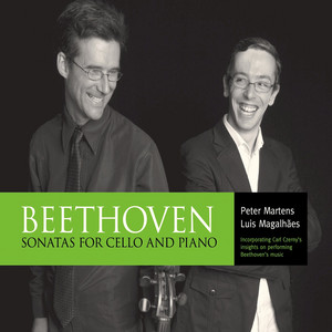 Sonatas for Cello and Piano (cello: Peter Martens, piano: Luis Magalhães) cover