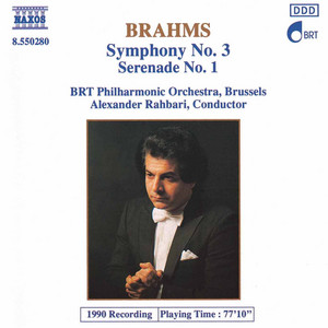 Symphony no. 3 / Serenade no. 1 cover