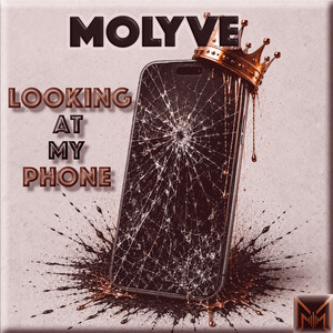 Looking at My Phone by Molyve