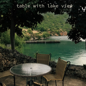 table with lake view by Heretic Master