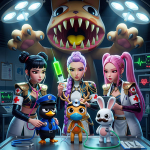 Demon Hunters in Animal Hospital Song by DJ BEE BOP