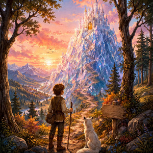 La montagne de Crystal by Le Livre Ouvert