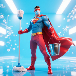 Lurry Shedricka Lasha - 掃除のヒーロー