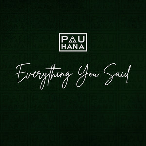 Everything You Said by Pau Hana