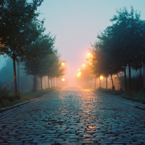 Wet Pavement by Lina Emsen
