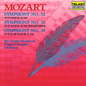 Symphonies No. 32, 35, 39 (Sir Charles MacKerras, English Chamber Orchestra) cover