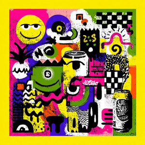 Stencil Corner Funk by Funkyroom Collective