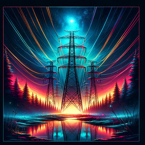Night Powerline by CYTRONIX